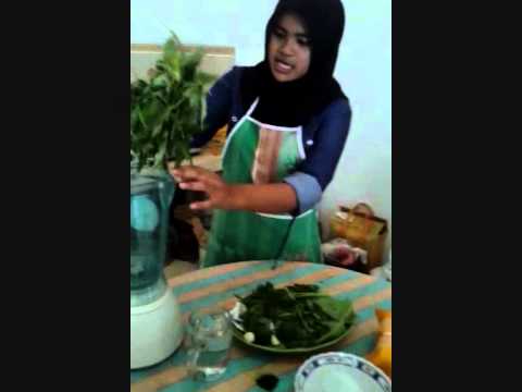 HOW TO MAKE BOLU CAKE AND GREEN JUS Latus