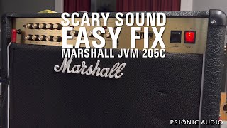 Video thumbnail for Marshall JVM 205C | Scary Sound, Easy Fix by Psionic Audio