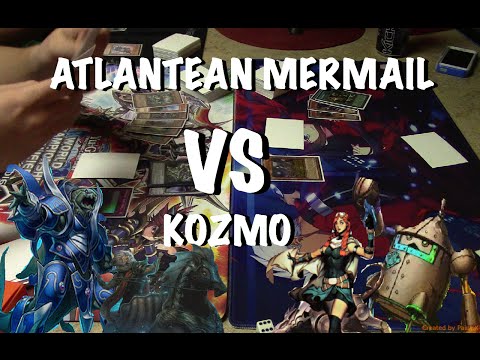 Yu-Gi-Oh Atlantean Mermail Vs Kozmo (Post April 2016 Ban List)