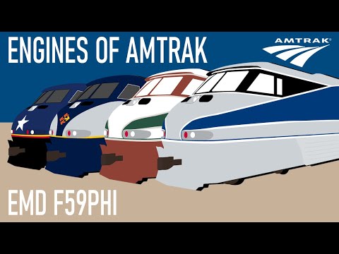 Engines of Amtrak - EMD F59PHI