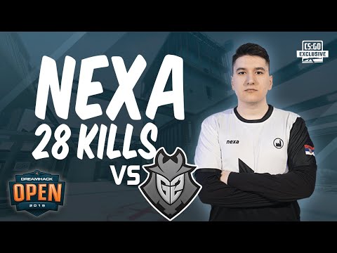 CS:GO POV - nexa 28 kills vs G2 on Vertigo @ DreamHack Open Tours 2019 Semi-Finals