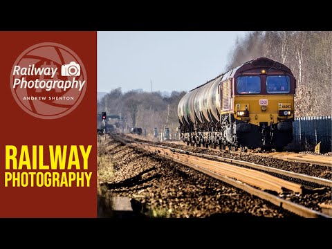UK Freight Train | Photographing freight trains by bike | DB GBRf & Freightliner