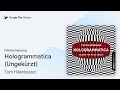 „Hologrammatica - Aus der Welt der…, Buch 1“ von Tom Hillenbrand · Hörbuchauszug