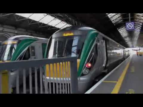 Train Trip Report Irish Rail Class 22000 from Dublin Heuston To Galway