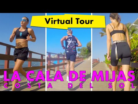 Beachfront tour La Cala de Mijas - September 2021 - La Cala to Mijas/Marbella border virtual tour