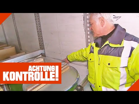"Das gibt eine saftige Strafe!" - Gefahrgut ist nicht gesichert! | Achtung Kontrolle | Kabel Eins
