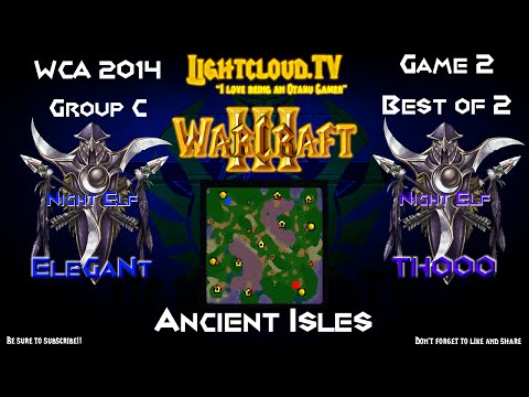 EleGaNt (NE) VS TH000 (NE) - WC3 G2 - WCA Group C