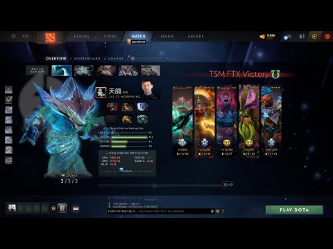 dota2fullmatch RTZ morphling - EG vs TSM FTX