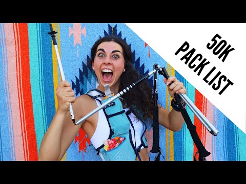 Ultrarunning GEAR for a 50K | WHAT'S IN MY PACK?!