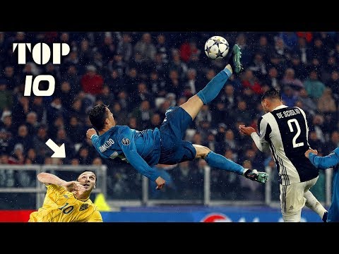 #10 Amazing Bicycle Kick Goals ⚡ Ronaldo Ibrahimovic Suarez Griezmann Roney
