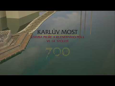 Stavba Karlova mostu @ Construção da Ponte Carlos