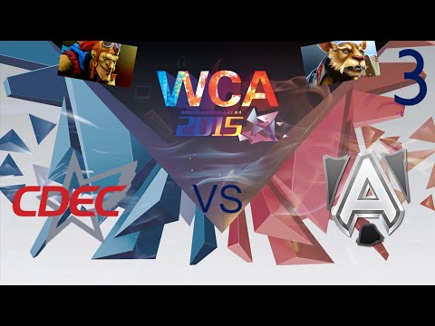 CDEC vs Alliance - Game 3 - WCA LAN - Fun cast