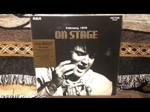 Elvis Presley Music On Vinyl February 1970 On Stage Limited Edition LP record. The King's Court