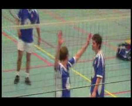 Bekerwedstrijd Les Deux Intermezzo vs Volley Zuid