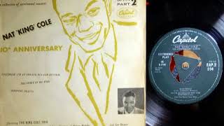 Hot! - NAT KING COLE TRIO - I'm An Errand Boy For Rhythm - CAPITOL EAP 2 514 UK 1955 R&B Jazz Dancer