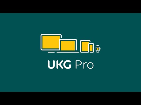 UKG (Ultimate Kronos Group)- vendor materials