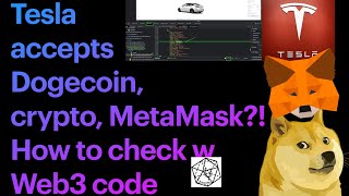 Download the video "how to check tesla accept dogecoin crypto web3 programming basics"