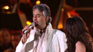 (LIVE) Con Te Partiro | Andrea Bocelli &amp; Sarah Brightman