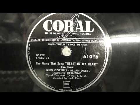 D. Cornel/A. Dale/J. Desmond: The gang that sang Heart of my heart. (1953).