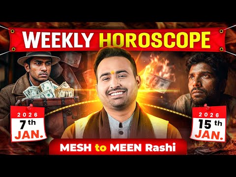 Weekly Horoscope: Weekly horoscope for Aries to Pisces from 7th to 15th January, Astro Arun Pandit
