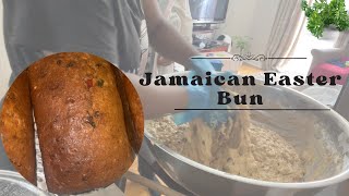 Making Jamaican Easter Bun