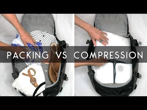 Part of a video titled THE DIFFERENCE BETWEEN PACKING CUBES AND ... - YouTube