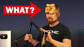 Is This Guy Really Working with Toast on His Face?