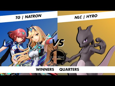 11th Hour Smash #24 - NLC | Hyro (Mewtwo) VS TG | Natron (Aegis) - Winners Quarters