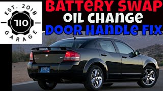 Dodge Avenger Battery Replacement and Door Handle Fix: Restoring Functionality and Convenience