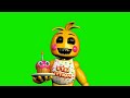 Toy Chica Twitching Ucn Green Screen
