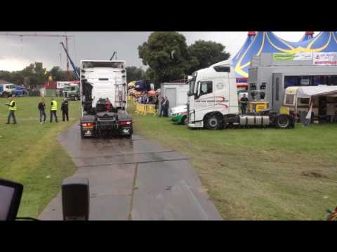 Truckshow Liessel 2016 onderweg