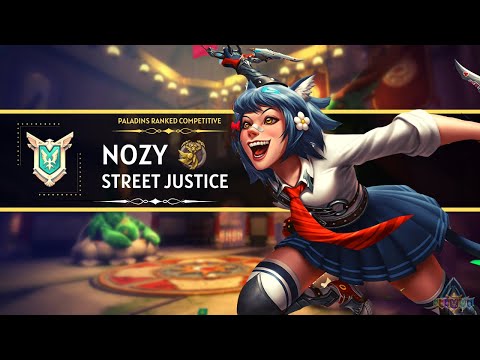 Nozy (Master) Street Justice 31 Kills Paladins Ranked Competitive