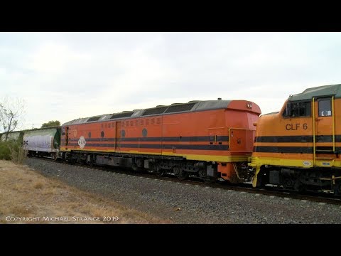 7AK1 GWA Grain Train To Geelong - PoathTV Australian Railways