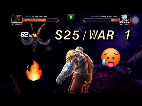 Falcon Vs The World| MCOC Season 25 War 1 Mcyeezuz MCOC