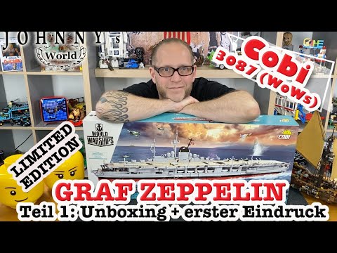 Cobi 3087 - Flugzeugträger Graf Zeppelin - Aircraft Carrier - Limited Editon TEIL 1