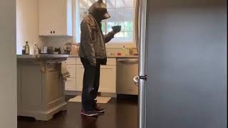 woke up at the crack of dawn