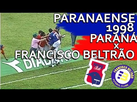 Gols Paraná Clube 3 x 1 Francisco Beltrão - Paranaense 1998 (24/01/1998)