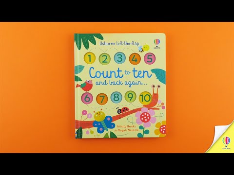 Видео обзор Lift-the-Flap Count to Ten and Back Again [Usborne]