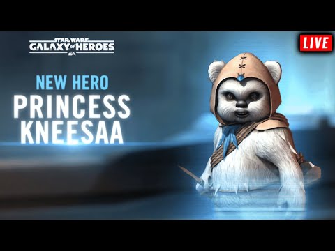 Princess Kneesaa 7 Star Gameplay Testing LIVE - Bow Down to Our Ewok Overlords in SWGoH