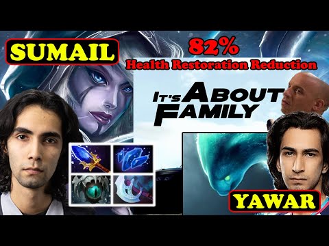 FAMILY BUT NO MERCY! SUMAIL VS HIS BRO YAWAR DROW VS MORPHLING NO HEALING ALLOWED | DOTA2ORBS