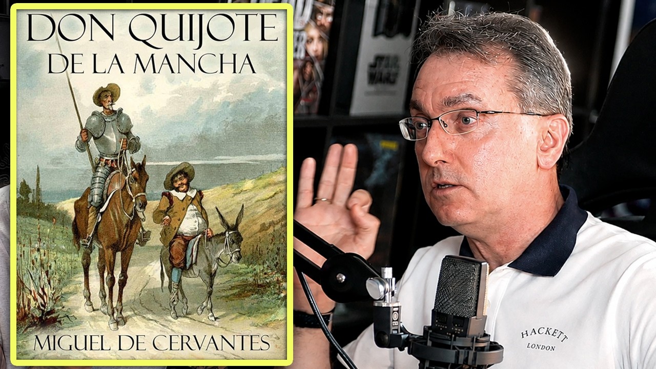 Jesús G. Maestro hablando 12:25 sobre el Quijote