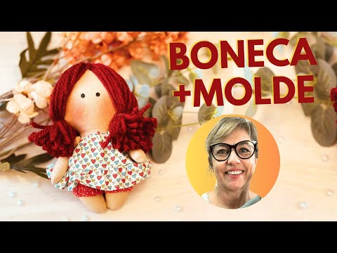 Maricota Rag Doll Step-by-Step Easy Sewing Tutorial by DRICA BONEQUEIRA