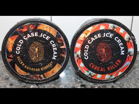 Cold Case Ice Cream: Rocky Railroad Robbery & Cereal Killer Review