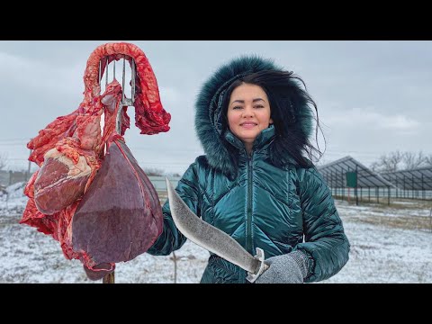 Il kebab più gustoso: frattaglie di manzo fritte nel forno tandoor!