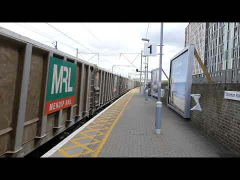 Freight Train At Tottenham Hale 7 May 2015