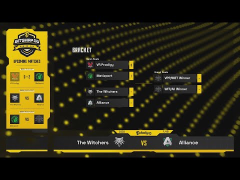 [EN] The Witchers VS Alliance|   Betswap.gg Winter Cup - Day 5 | Semi-final | - csgo live