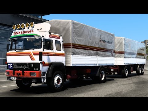 Magirus-Deutz Transeuropa | Mods | 1.41 Euro Truck Simulator 2 Gameplay