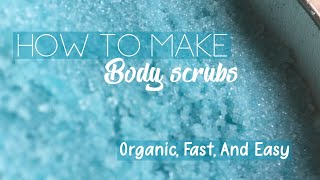 (Detailed) HOW TO MAKE: Body Scrub | Blessed Kayla | To sell or Personal | DIY FOR CHEAP |