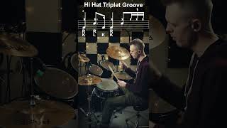 Download lagu Hi Hat Triplet Groove Drum Lesson  #drums #drumlessons mp3