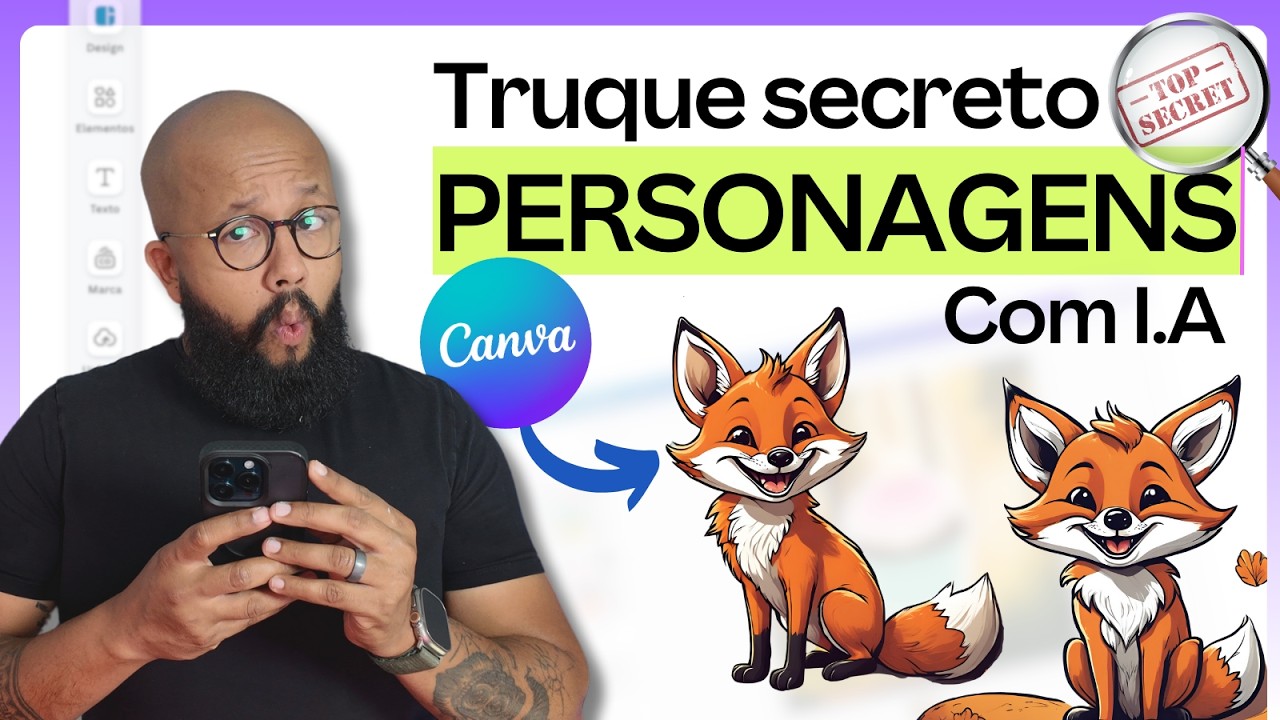 Truque secreto Canva para imagens consistentes com I.A [MUITO SIMPLES]